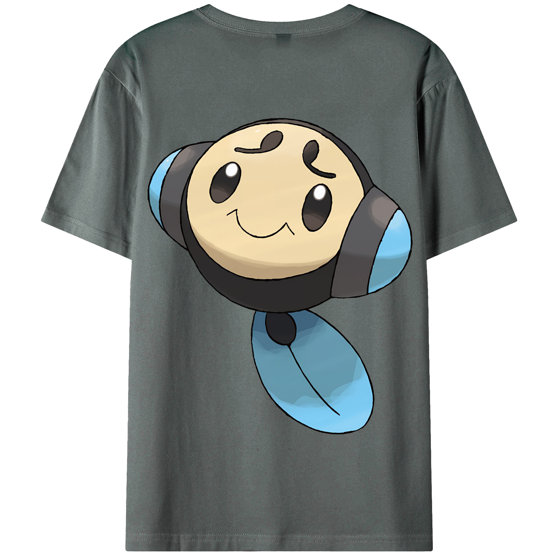 （画像用） ポケットモンスター Pokémon 綿100％半袖Tシャツ（背面プリント）